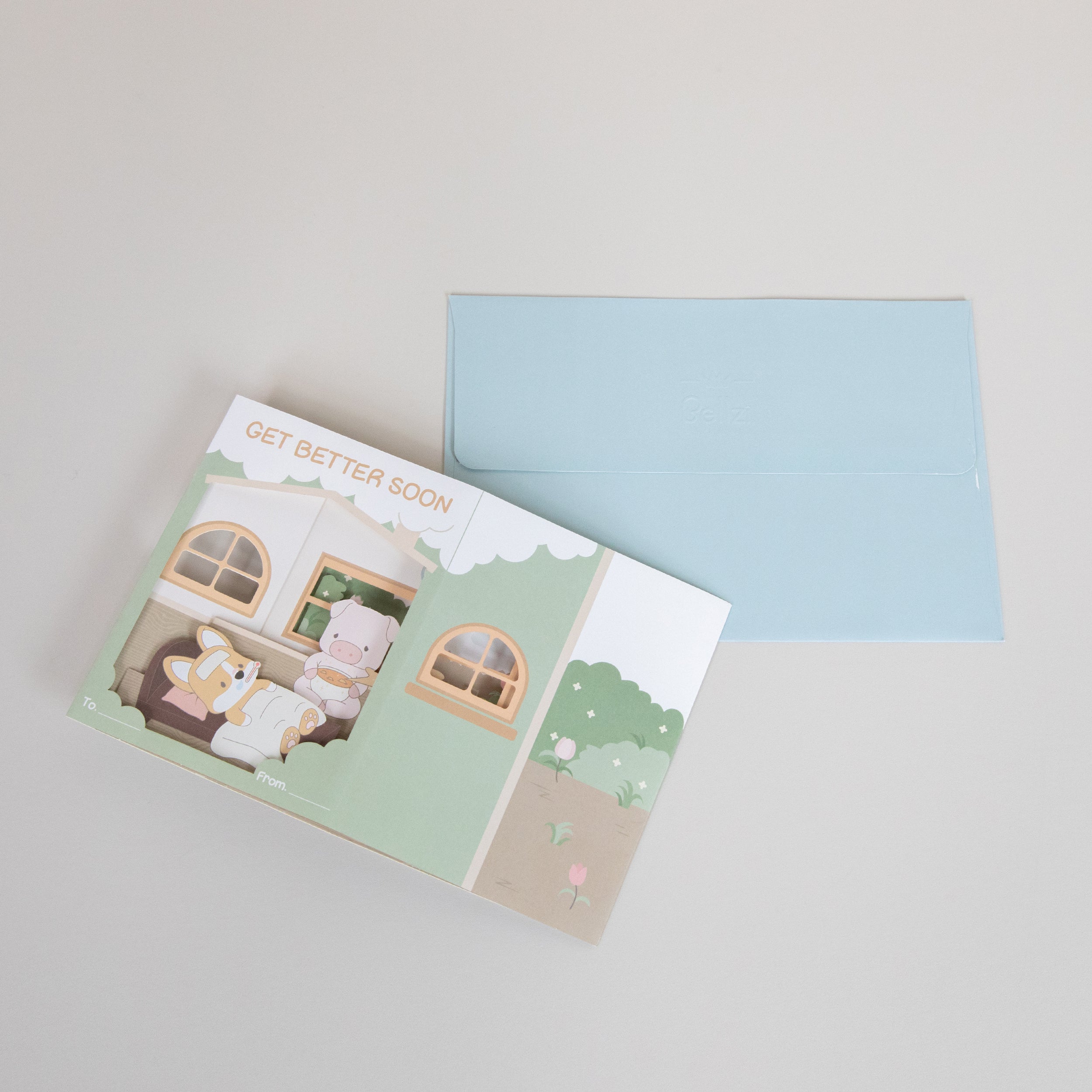 3D Greeting Card - Get Better Soon - Image 7