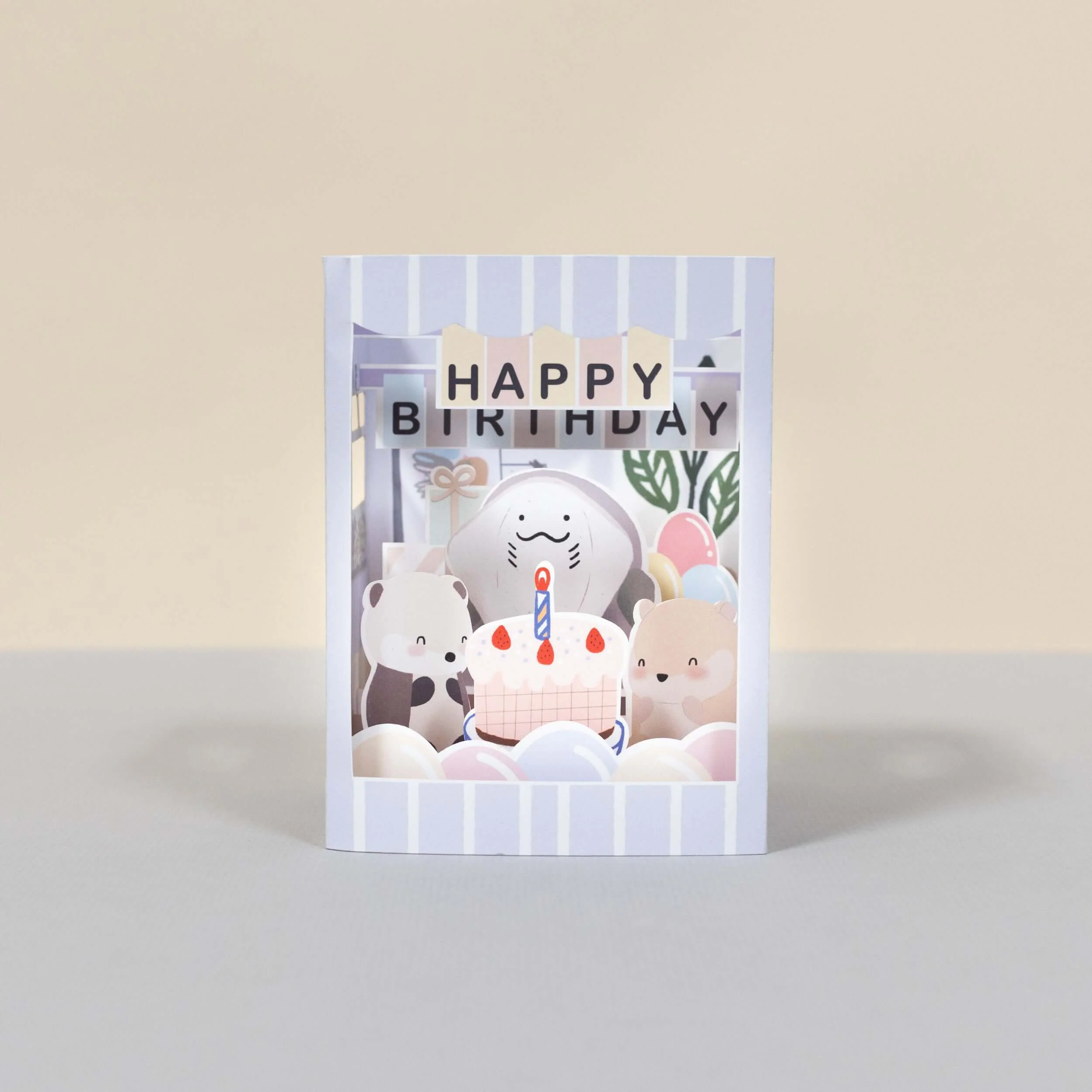 3D Greeting Card - Happy Birthday - Image 3