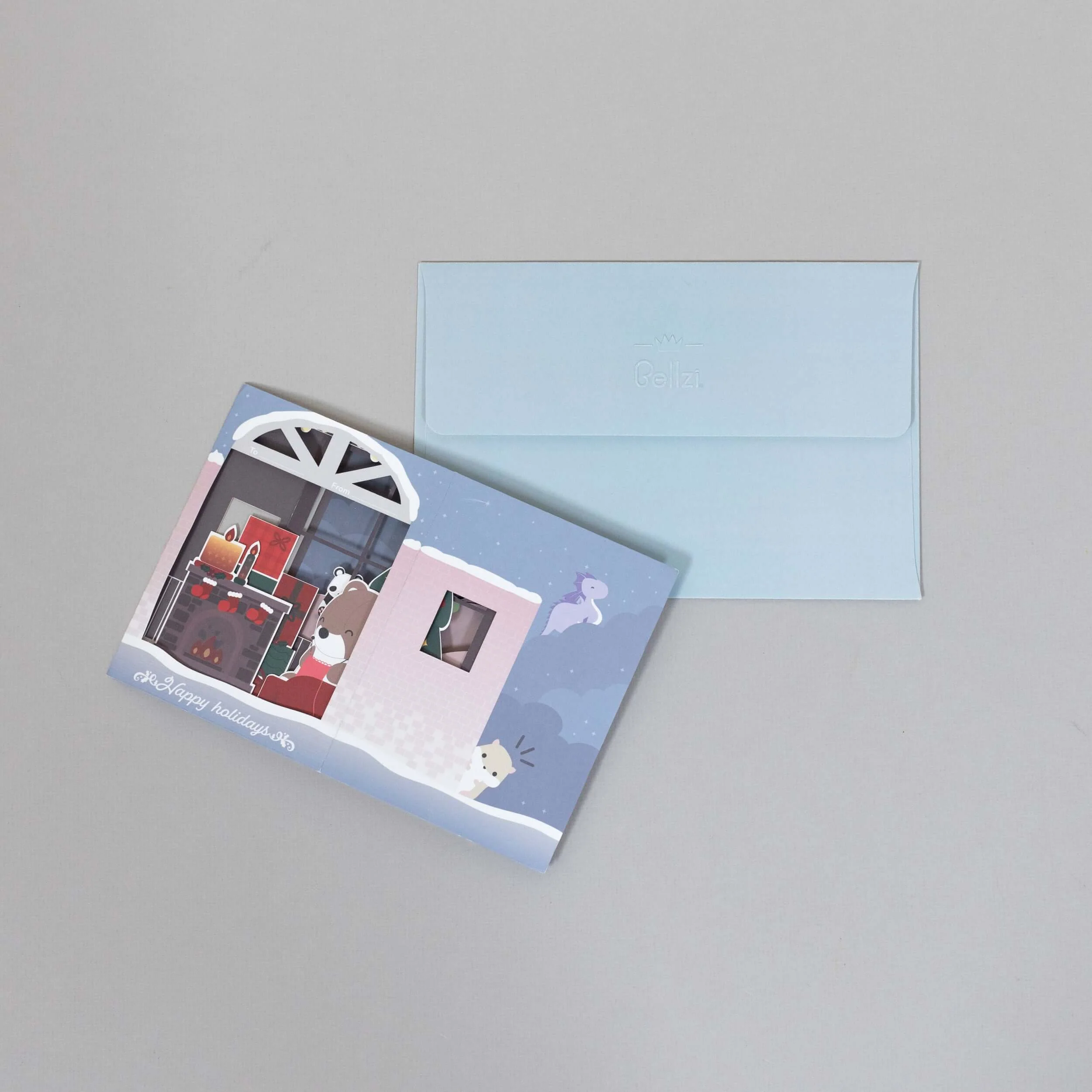 3D Greeting Card - Happy Holidays - Image 7