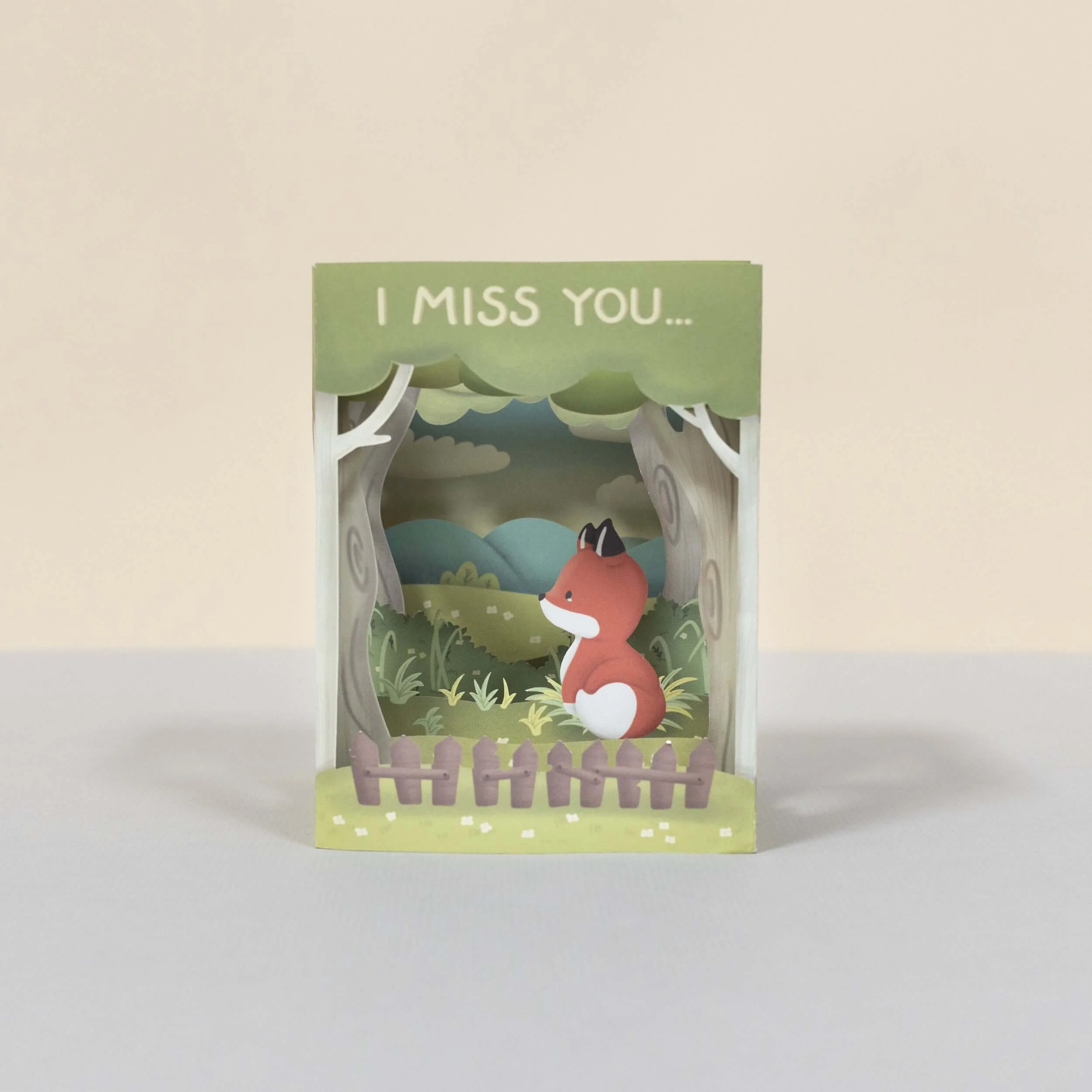 3D Greeting Card - I Miss You - Image 3