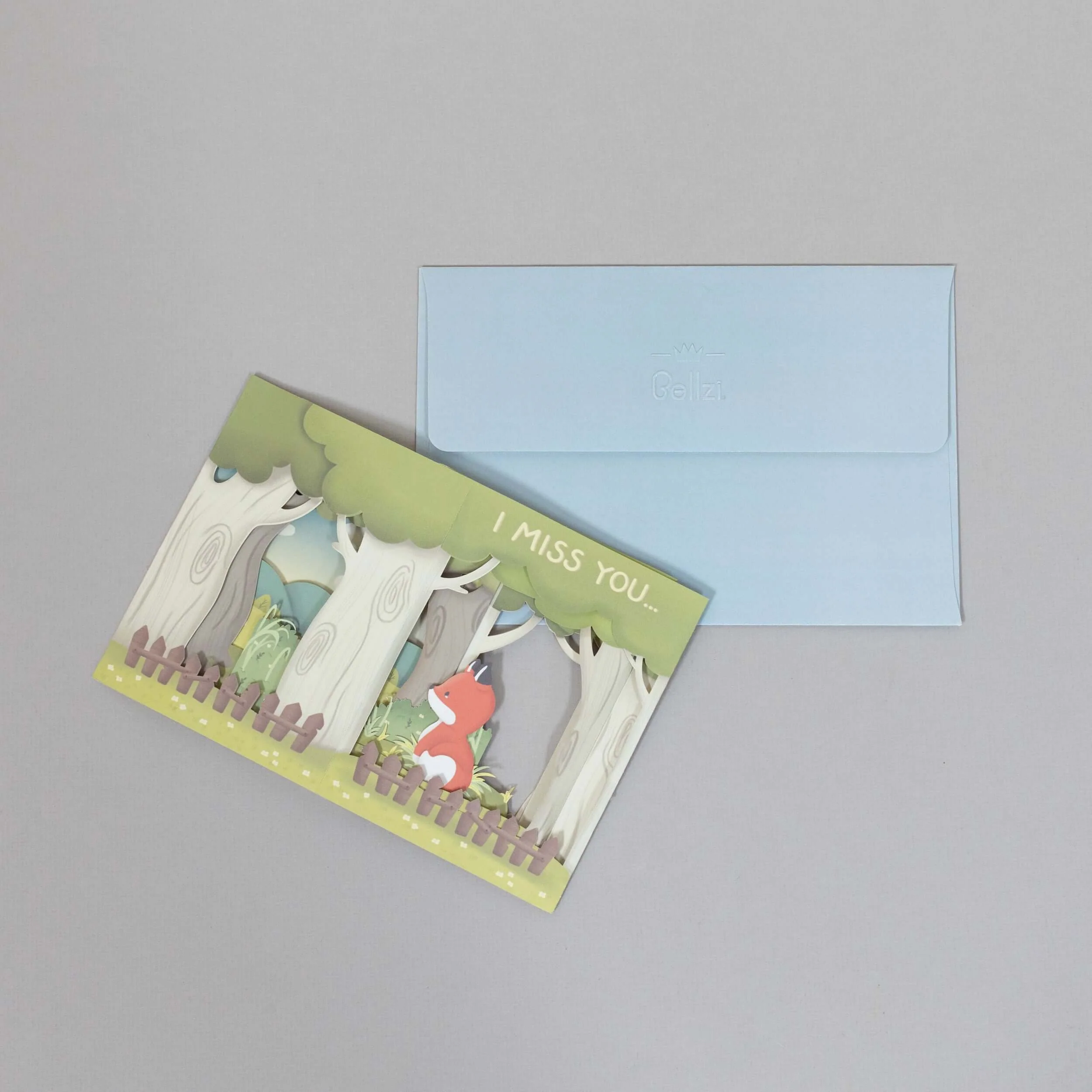 3D Greeting Card - I Miss You - Image 7