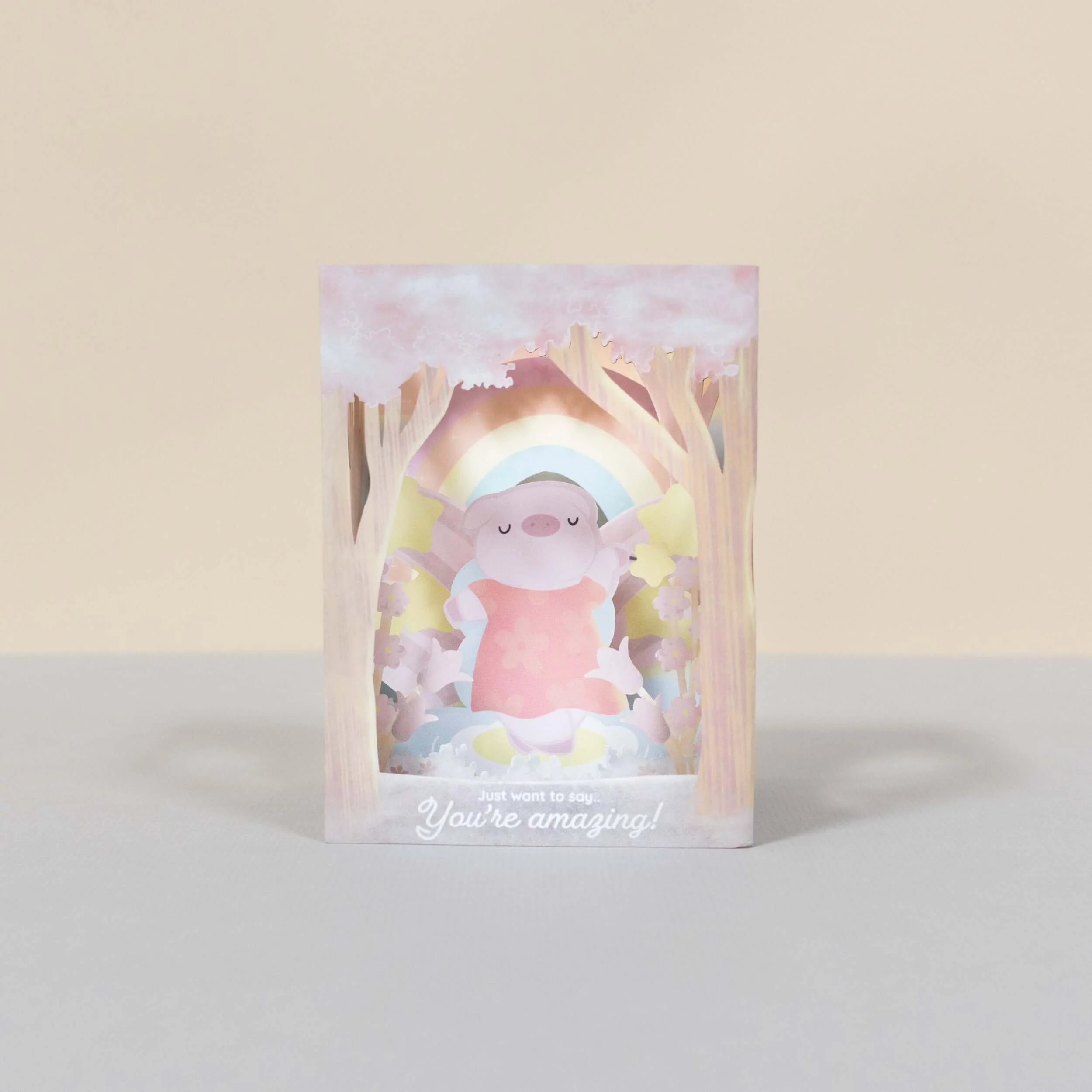 3D Greeting Card - You're Amazing - Image 3