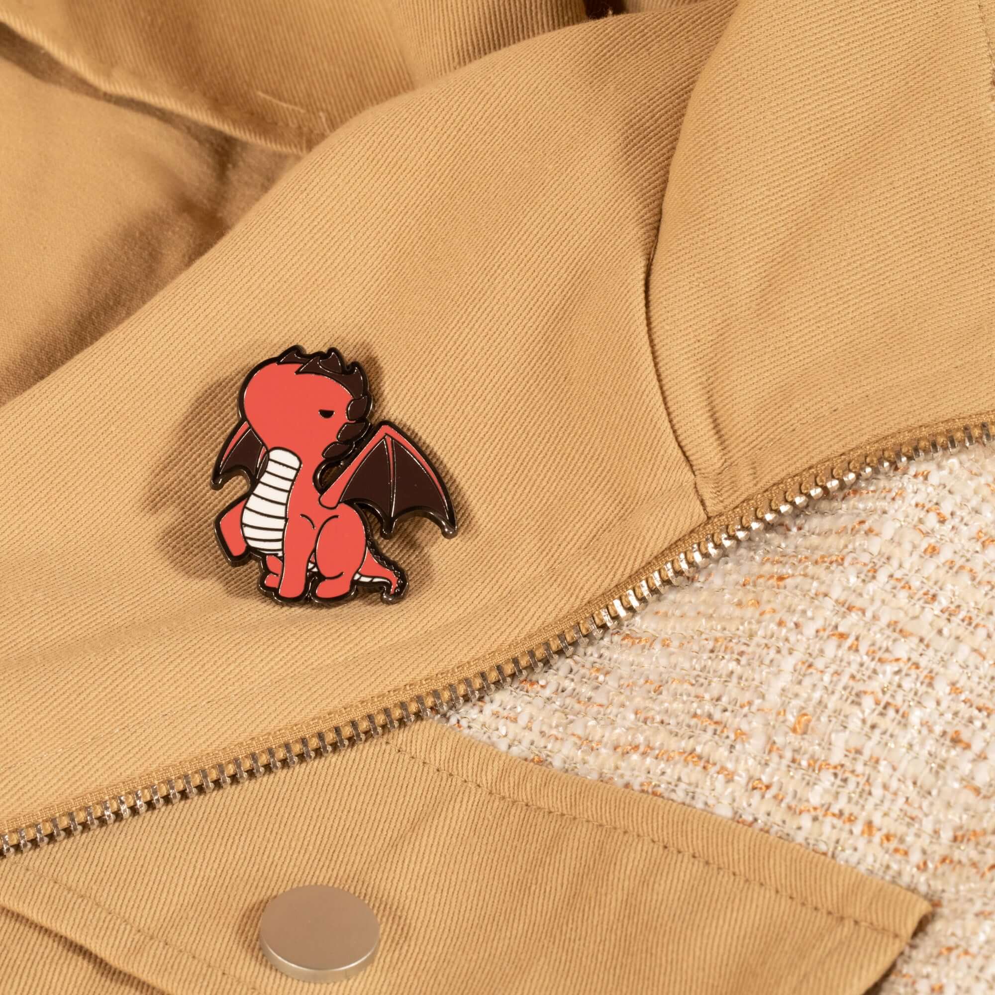 Draggi Enamel Pin - Confident - Image 3