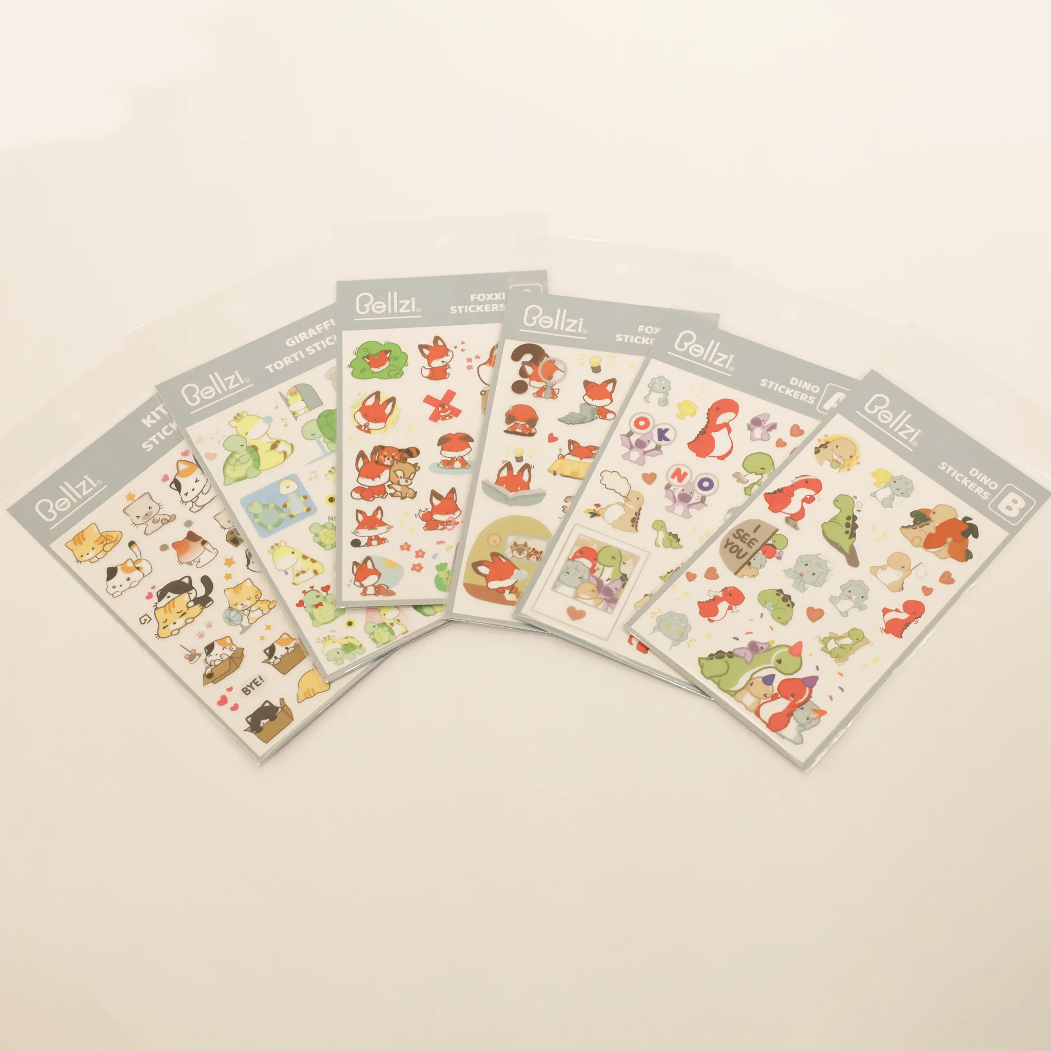 Giraffi & Torti Sticker Sheet - Image 3